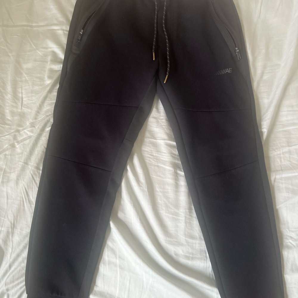 American Eagle Outfitters Black track pants joggers